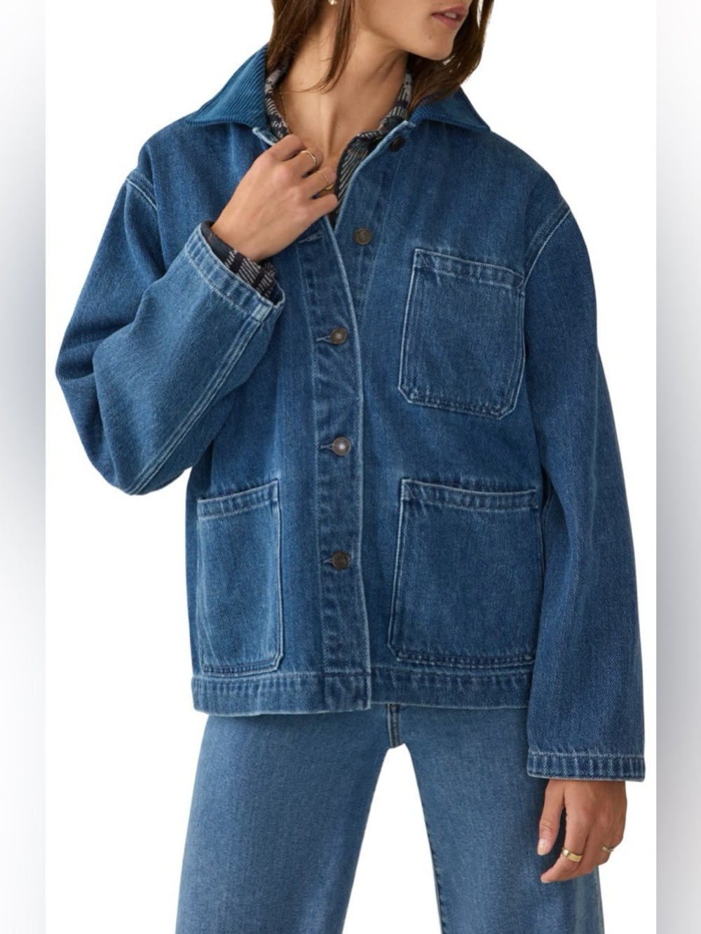 Faherty Women’s High Ridge Organic Cotton Studio Jacket